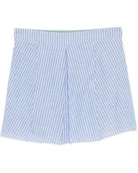 ..,merci - Striped Pleated Skirt - Lyst