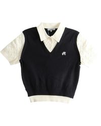 Malbon Golf - Veronica Logo-Embroidered Layered-Effect Sweater - Lyst