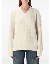 MM6 by Maison Margiela - Pullover mit Zopfmuster - Lyst