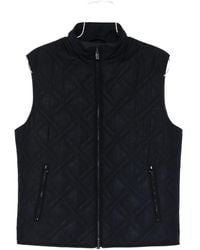 Corneliani - Chaleco acolchado con cremallera - Lyst