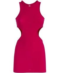 Reina Olga - Cut-Out Mini Dress - Lyst
