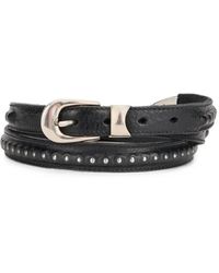 Our Legacy - Studded Leather Belt - Lyst