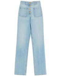 Valentino Garavani - Denim Trousers - Lyst
