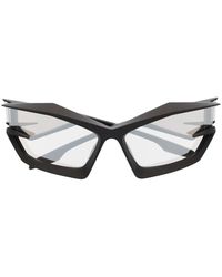 Givenchy - Occhiali Da Sole Squadrati A Specchio - Lyst
