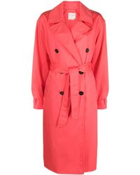 Forte Forte - Double-breasted Belted Trench Coat - Lyst