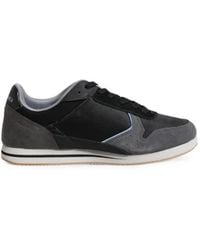 Trussardi - Panelled Lace-Up Sneakers - Lyst
