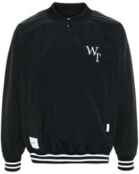 WTAPS - Logo-embroidered Bomber Jacket - Lyst