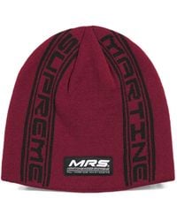 Supreme - X Martine Rose Bonnet En Jacquard À Patch Logo - Lyst