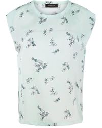 Fabiana Filippi - Silk-satin T-shirt - Lyst