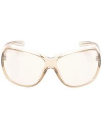 Gucci - Sonnenbrille Mit Eckigem Oversized-Gestell - Lyst