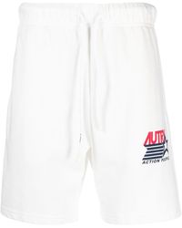 Autry - Logo-print Track Shorts - Lyst