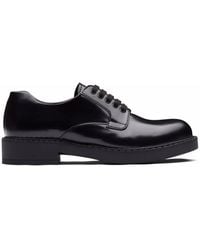 Prada - Derby Spazzolato - Lyst