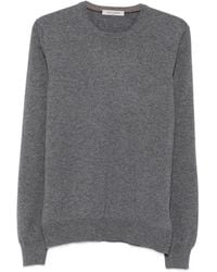 Fileria - Crew-Neck Ribbed-Trim Knit - Lyst