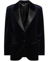Victoria Beckham - Blazer Ajusté Camilla À Simple Boutonnage - Lyst