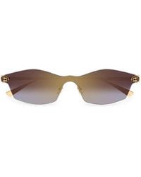 Cartier - Panthère De Cartier Geometric-Frame Sunglasses - Lyst