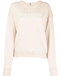 Tommy Hilfiger - Sweatshirt mit Logo-Print - Lyst