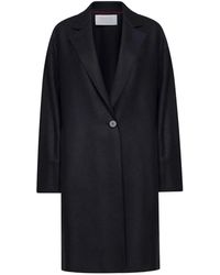 Harris Wharf London - Single-Breasted Wool-Blend Coat - Lyst