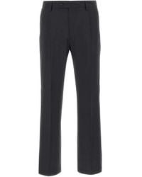 Devore - Pleated Straight-Leg Trousers - Lyst