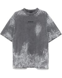 Tシャツ・カットソー Balenciaga Crinkled effect T-shirt Balenciaga Crinkled Effect T-shirt in Black for Men | Lyst