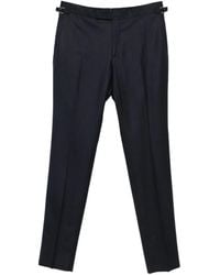 Tom Ford - Pantaloni Gessati Con Fibbia - Lyst