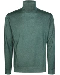 Altea - Roll-Neck Wool Sweater - Lyst
