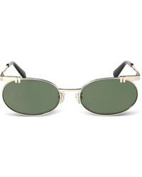 Off-White c/o Virgil Abloh - Lunettes De Soleil À Monture Ovale - Lyst