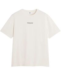 Maison Kitsuné - Logo-Print T-Shirt - Lyst