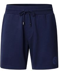 Hackett - Logo-Print Drawstring Shorts - Lyst