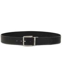 BOSS - Cinturón de piel con hebilla - Lyst