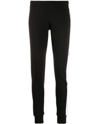 Love Moschino Trainingsbroek Met Zijstreep - Zwart