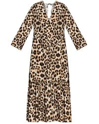 Munthe - Leopard Print Dress - Lyst