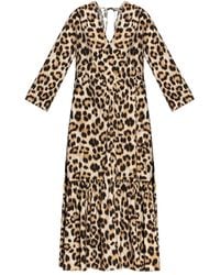 Munthe - Kleid mit Leoparden-Print - Lyst