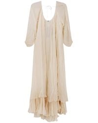 Mes Demoiselles - Ruffled Tiered Maxi Dress - Lyst