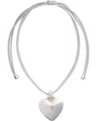 Patou - Heart Drawstring Necklace - Lyst