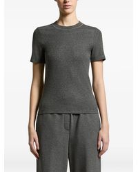 Peserico - Beaded-Trim Crew-Neck T-Shirt - Lyst