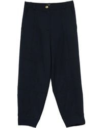 Pinko - Button-Fastening Panelled Trousers - Lyst