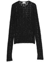 Liu Jo - Lace Long-Sleeve T-Shirt - Lyst