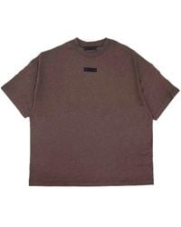 Fear Of God - Logo-Appliqué Cotton T-Shirt - Lyst