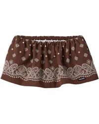 Miu Miu - Mini Skirt - Lyst