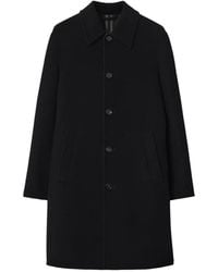 Burberry - Mid-Length Wool Car Coat - Lyst