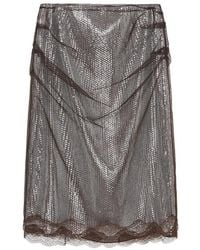 16Arlington - Jupe Mi-Longue Hedda À Sequins - Lyst