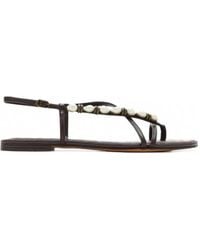 Sam Edelman - Calla 2 Faux-Pearl-Embellished Sandals - Lyst