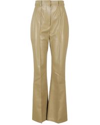 Nanushka - Wide-Leg Flared Trousers - Lyst