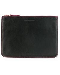 Comme des Garçons - Contrast-Trim Leather Wallet - Lyst