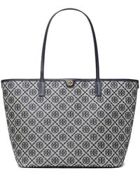 Tory Burch - Borsa Tote T Monogram Con Zip - Lyst