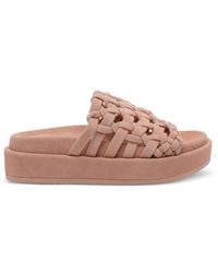 Paloma Barceló - Braided Open Toe Sandals - Lyst