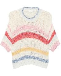 Roberto Collina - Gestreifter Pullover - Lyst
