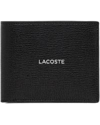 Lacoste - Ossian Logo-print Wallet - Lyst