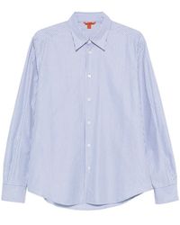 Barena - Striped Long-Sleeved Shirt - Lyst