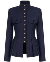 Elisabetta Franchi - Cool Wool Jacket - Lyst